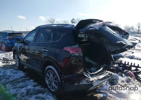 2018 Toyota Rav4 Limited z USA, uszkodzony, nr VIN 2T3DFREV5JW831760